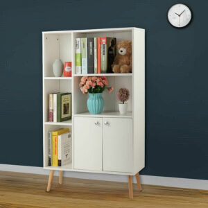 The Advanta Group KS03 Bookshelf in White